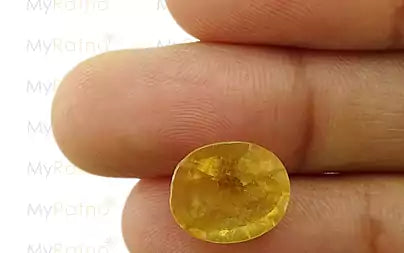Yellow Sapphire - 7.83 Carats (Pukhraj - 8.53 Ratti)