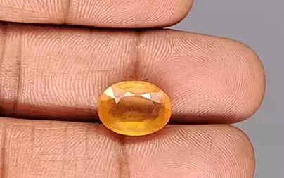 Yellow Sapphire - 7.88 Carats (Pukhraj - 8.59 Ratti)