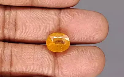 Yellow Sapphire - 7.30 Carats (Pukhraj - 7.96 Ratti)