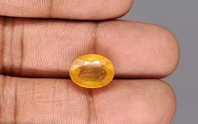 Yellow Sapphire (Pukhraj) - 7.97 Carats