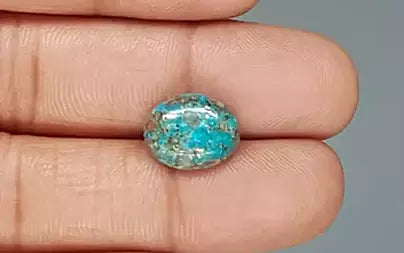 Turquoise - 5.44 Carats ( Firoza - 5.93 Ratti )