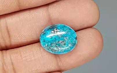 Turquoise - 11.85 Carats ( Firoza - 12.92 Ratti )