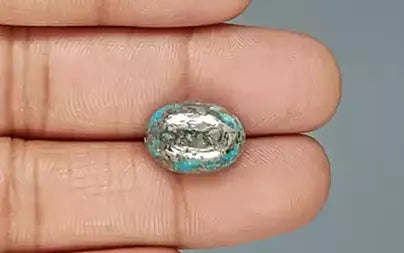 Turquoise - 10.41 Carats ( Firoza - 11.35 Ratti )