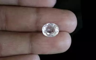 White Zircon (Jarkan) - 4.82 Carats