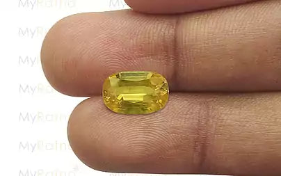 Yellow Sapphire (Pukhraj) - 3.35 Carats