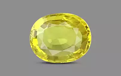 Yellow Sapphire - 5.89 Carats (Pukhraj - 6.42 Ratti)