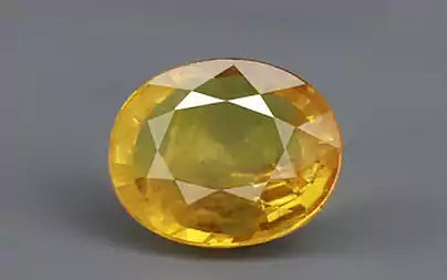 Yellow Sapphire - 6.04 Carats (Pukhraj - 6.58 Ratti)