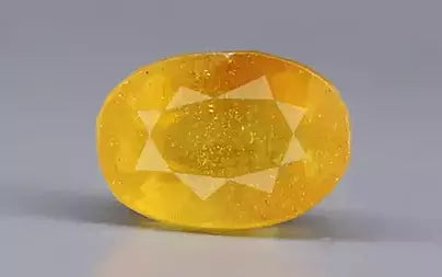 Yellow Sapphire - 6.47 Carats (Pukhraj - 7.05 Ratti)