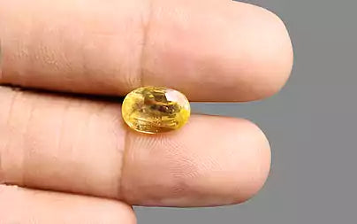 Yellow Sapphire - 4.30 Carats (Pukhraj - 4.69 Ratti)