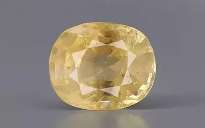 Yellow Sapphire - 6.05 Carats (Pukhraj - 6.59 Ratti)