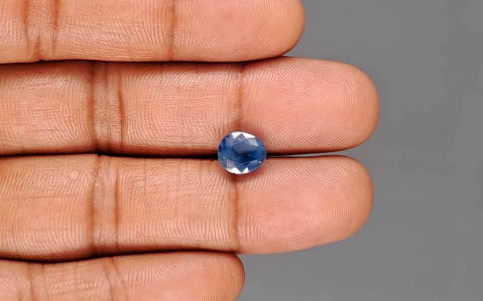 Blue Sapphire (Neelam) Gemstone - 2.98 Carats