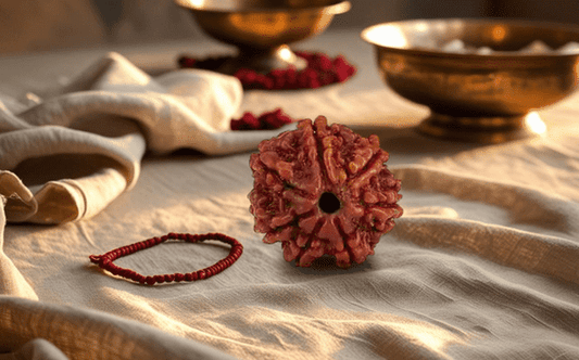 Natural 7 Mukhi Rudraksha (Nepali) - Saat Mukhi