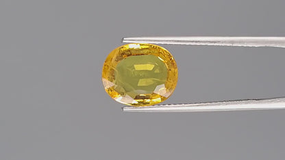 Yellow Sapphire (Pukhraj) - 4.07 Carats