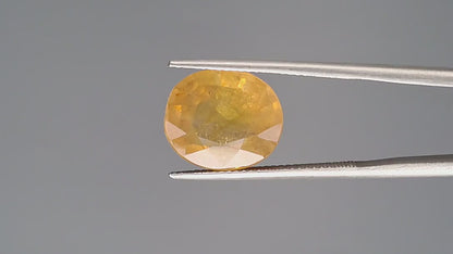 Yellow Sapphire - 8.68 Carats (Pukhraj - 9.46 Ratti)