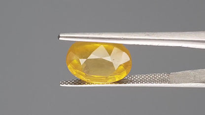 Yellow Sapphire - 8.82 Carats (Pukhraj - 9.61 Ratti)