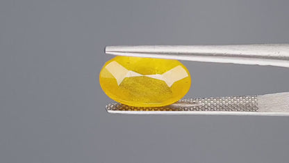 Yellow Sapphire - 5.89 Carats (Pukhraj - 6.42 Ratti)