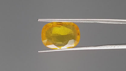 Yellow Sapphire - 7.21 Carats (Pukhraj - 7.86 Ratti)