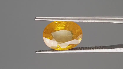 Yellow Sapphire - 5.69 Carats (Pukhraj - 6.20 Ratti)