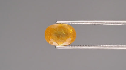 Yellow Sapphire - 4.16 Carats (Pukhraj - 4.53 Ratti)