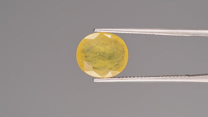 Yellow Sapphire - 4.62 Carats (Pukhraj - 5.04 Ratti)