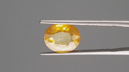Yellow Sapphire - 4.27 Carats (Pukhraj - 4.65 Ratti)