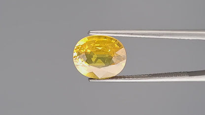Yellow Sapphire - 4.04 Carats (Pukhraj - 4.40 Ratti)