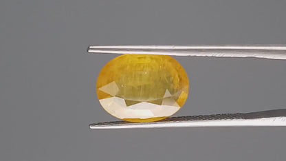 Yellow Sapphire - 4.64 Carats (Pukhraj - 5.06 Ratti)