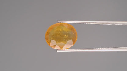 Yellow Sapphire (Pukhraj) - 6.37 Carats