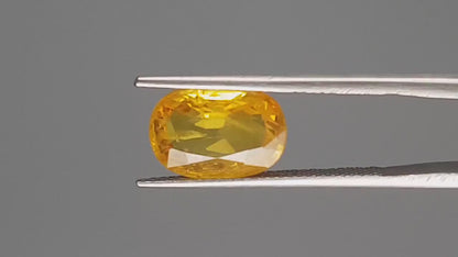 Yellow Sapphire - 4.39 Carats (Pukhraj - 4.79 Ratti)