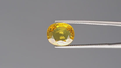 Yellow Sapphire - 4.50 Carats (Pukhraj - 4.91 Ratti)