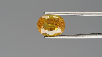 Yellow Sapphire - 4.29 Carats (Pukhraj - 4.68 Ratti)