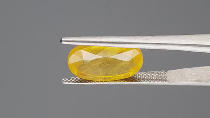 Yellow Sapphire - 8.94 Carats (Pukhraj - 9.74 Ratti)