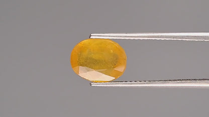 Yellow Sapphire - 3.92 Carats (Pukhraj - 4.27 Ratti)