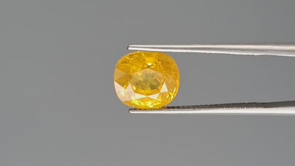 Yellow Sapphire - 6.40 Carats (Pukhraj - 6.98 Ratti)