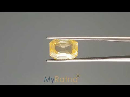 Yellow Sapphire - 5.14 Carats (Pukhraj - 5.60 Ratti)