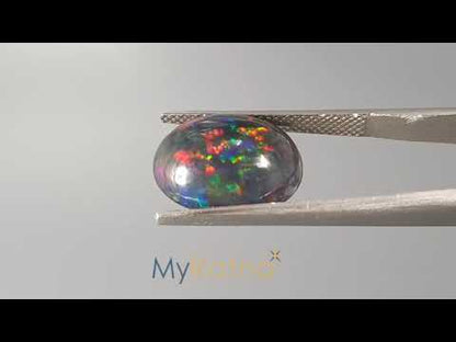 Black Opal - 4.83 Carats (Dudhiya Pathar - 5.26 Ratti)
