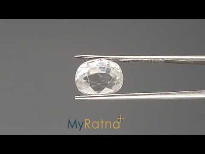 White Zircon - 8.15 Carats (Jarkan - 8.88 Ratti)