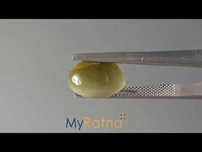 Cat's Eye - 5.69 Carats (Lahsuniya - 6.20 Ratti)