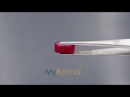 Ruby - 7.85 Carats (Manik - 8.56 Ratti)