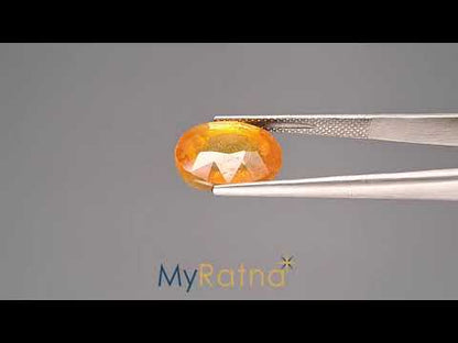 Yellow Sapphire (Pukhraj) - 11.47 Carats