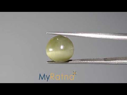 Cat's Eye - 5.81 Carats (Lahsuniya - 6.33 Ratti)
