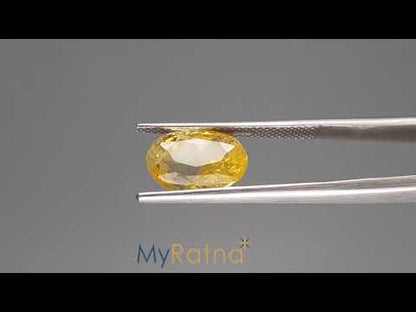 Yellow Sapphire - 5 Carats (Pukhraj - 5.45 Ratti)
