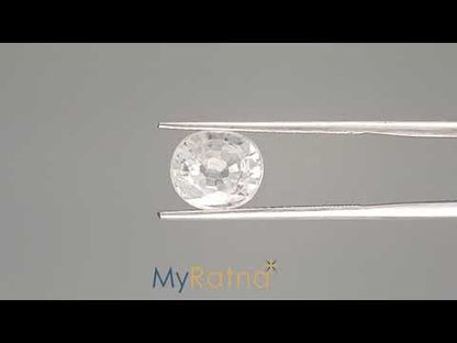 White Zircon - 4.62 Carats (Jarkan - 5.04 Ratti)
