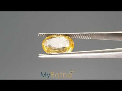 Yellow Sapphire - 5.63 Carats (Pukhraj - 6.14 Ratti)