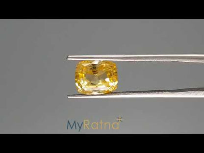 Yellow Sapphire (Pukhraj) - 3.47 Carats