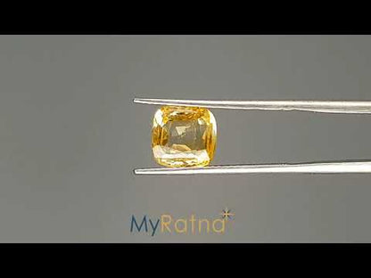 Yellow Sapphire - 4.13 Carats (Pukhraj - 4.50 Ratti)