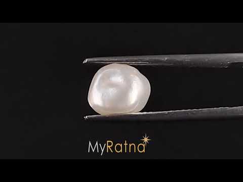 Vene Ratti Venezuela Pearl - 2.74 Carats (Moti - 2.99 Ratti) Stone at Best Price ...