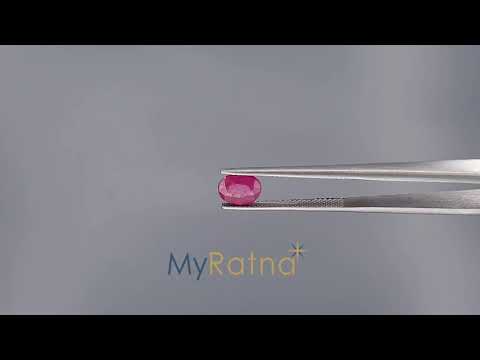 Ruby - 1.23 Carats (Manik - 1.34 Ratti)