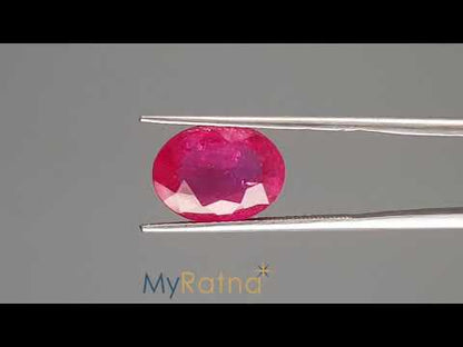 Ruby - 5.72 Carats (Manik - 6.23 Ratti)