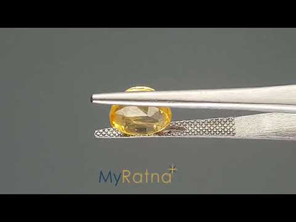 Yellow Sapphire - 4.56 Carats (Pukhraj - 4.97 Ratti)